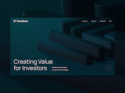 Fundsec — Website Design