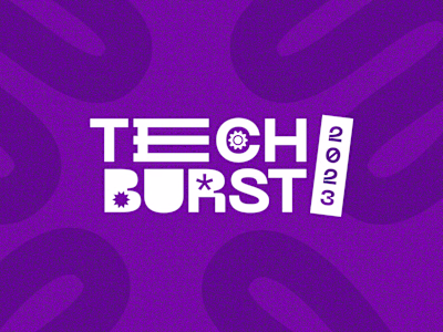 TechBurst Landing Page - Event Website Development