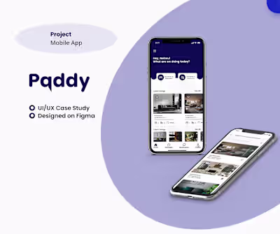 Paddy; A room/roommate finding mobile App