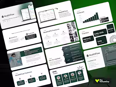 HealthTech | Series A | Pitch Deck Development