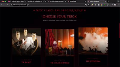 AI-Driven Restaurant Website