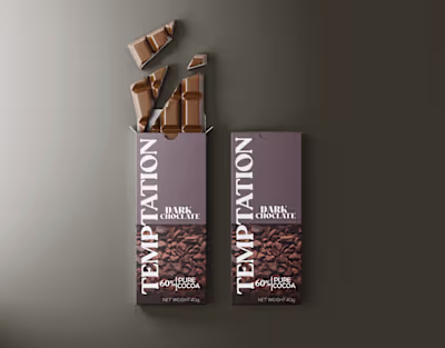 dark chocolate design :: Behance