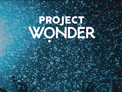 Project Wonder Website Design