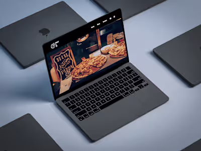 Crust & Co Pizza Restaurant Website :: Behance
