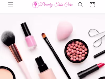 Beauty Skin Care E-commerce Business
