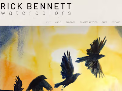 Watercolors | Rick Bennett Watercolors