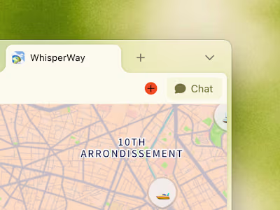 WhisperWay web app