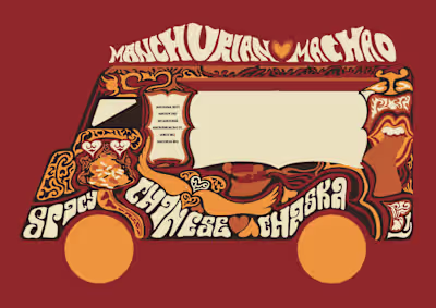 Foodtruck Vehicle Wrap Design