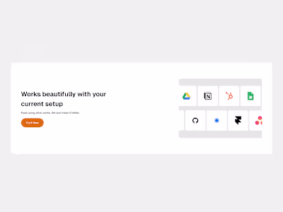 Animating Feature Section Integrations with Rive