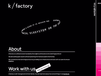 Landing Pages for DeFi Organization