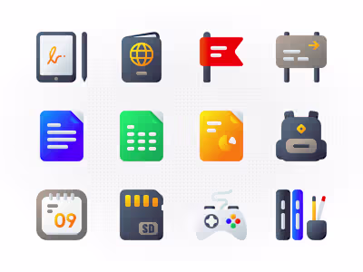 Miscellaneous Icon Set Design