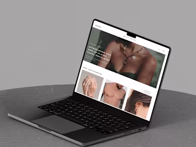Luiny.com - Website Design
