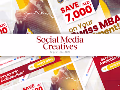 Social Media Advertising Campaign for Learners University UAE