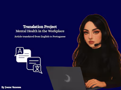 EN-PT Translation - Mental Health in the Workplace