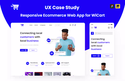 Responsive E-commerce Web App.