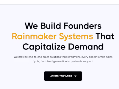 Trillionaireflex - Sales Infrastructure for Founders 