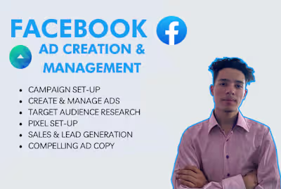 Facebook ads campaign management on Behance