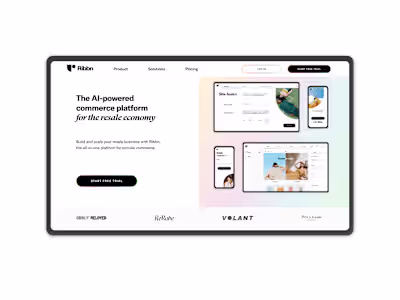 Landing page UX & Research — Olha UX