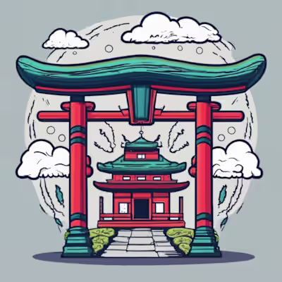 Japanese Sticker Exploration using Ideogram tool