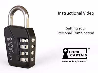 Lock Captain Instructional Video 3D