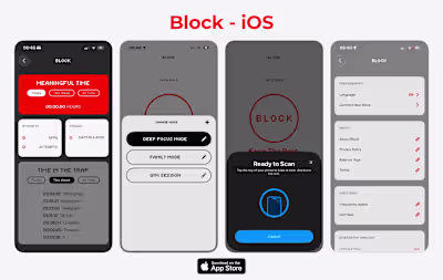 Block — NFC Screen Time iOS App