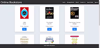 JSP & Servlets - Online Book Store