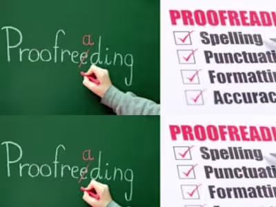 Proofreading and Editing 