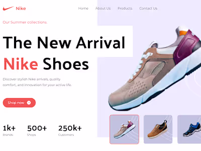 Nike Landing Page