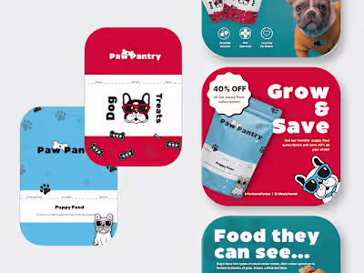 Paw Pantry | Social Identity | Content Creation