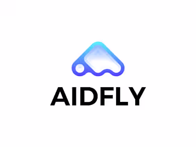 Aidfly Gradients Fly Logo