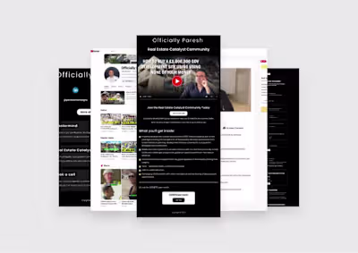 Officially Paresh Landing Page Copywriting For Launch