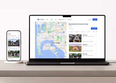 Real Estate Mobile App | SaaS | UI/UX Design