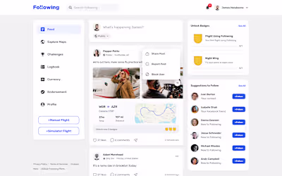 Following | Social Media for Pilots