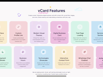 Redesign of Landing page