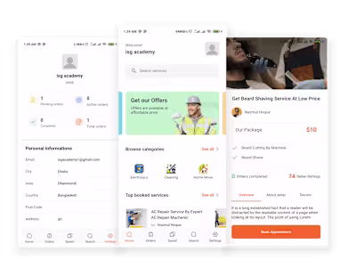 Have you ever worked on a multi vendor app before? I remembe...