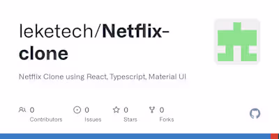 Netflix Clone Development