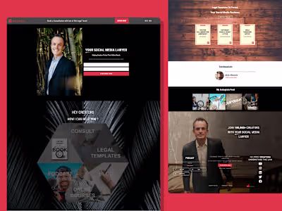 Landing Page Development
