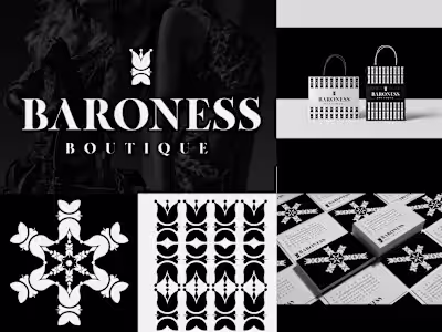 Baroness Boutique Visual Identity