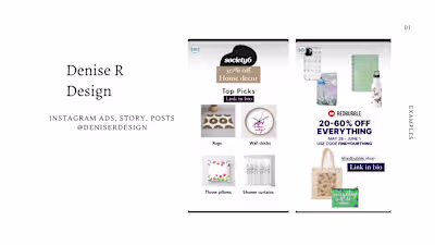Instagram ads and stories :: Behance