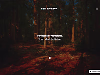 Unreasonable Mentorship