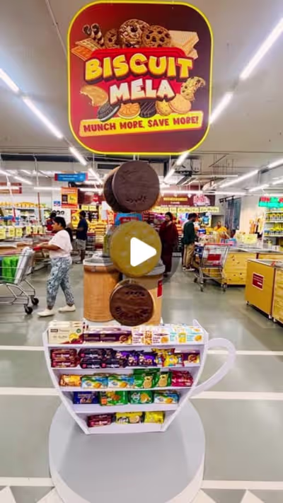 Biscuit Mela Launch at SMART Bazaar