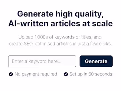 Byword, AI content generation 