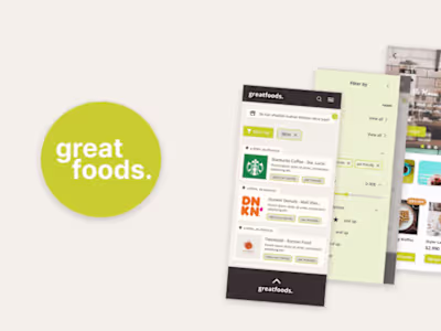 Case Study: Great Foods site redesign on Behance
