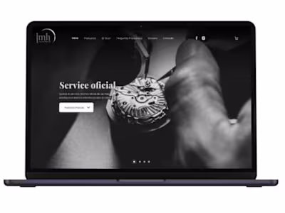 LMH – Figma UI/UX design & Elementor development