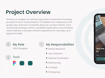 Hirevia is a modern recruitment