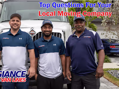 Top Questions For Your Local Moving Company