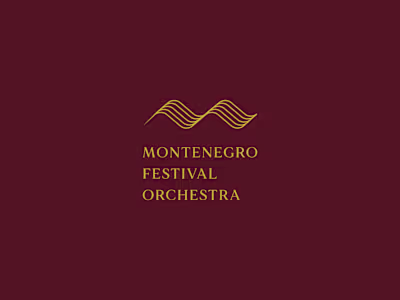 Montenegro Festival Orchestra Logo Design
