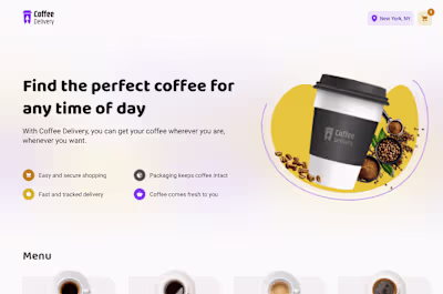Coffee Delivery