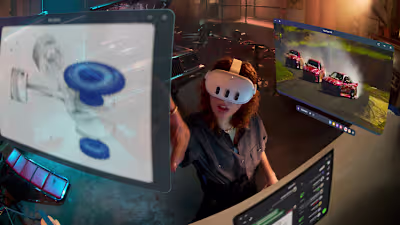 Meta Quest 3 Mixed Reality Social Campaign