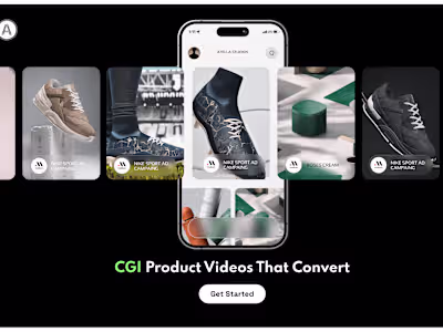 Atella Studios UI & Website Design